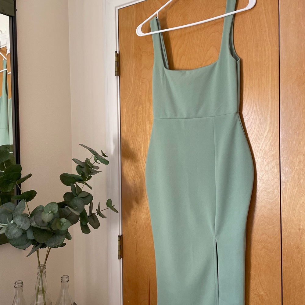 Nasty Gal tight midi dress